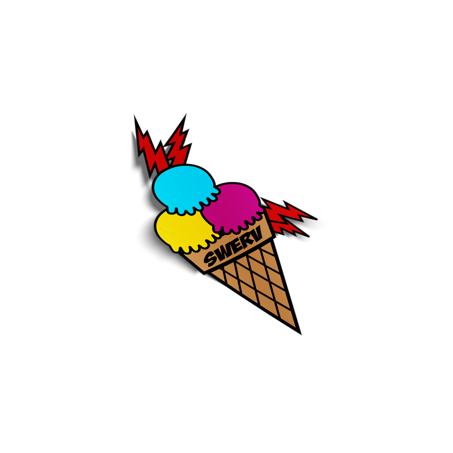 SWERV GUWAP ICE CREAM CONE